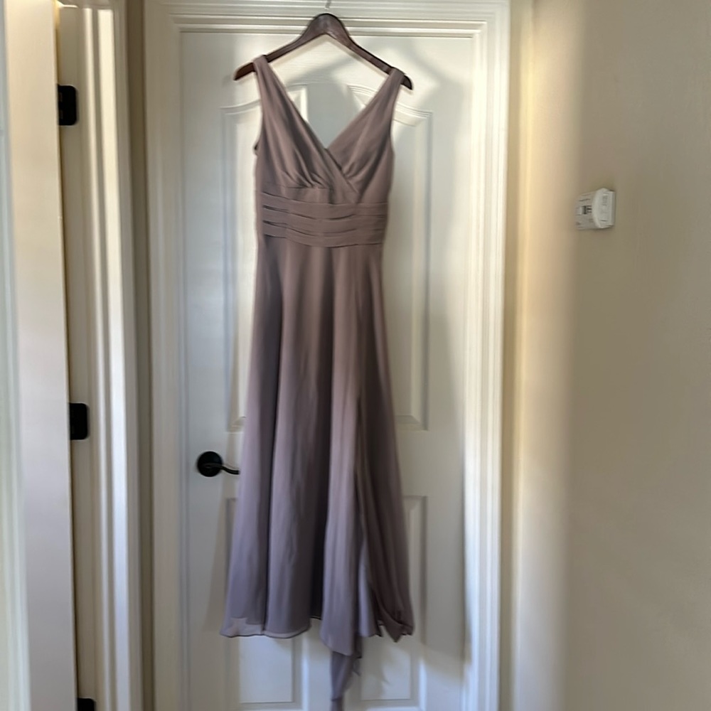 David’s Bridal evening gown in Blush, size 8